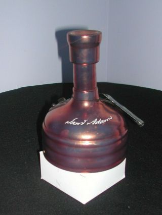 Sam Adams Utopias Limited Edition Decanter Bottle 2005,  01536,  Copper Clad,  Empty