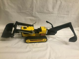 Tonka Pressed Steel Toy Trencher Digger Vintage 1970’s 18” Long - Fully