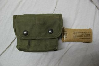 Us Military Issue Ww2 Jungle First Aid Kit Pouch Medic Medical Pouch With Badage