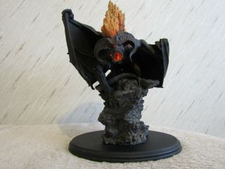 Sideshow Weta Lord Of The Rings The Balrog Flame Of Udun / Pre Owned /