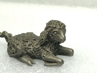 Vintage Hudson Wilson Pewter Baby Sheep Laying Down Lamb Collectible Figurine