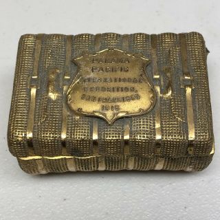 San Francisco Panama Pacific International Exposition 1915 Jewelry Casket Box