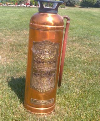 General Quickaid Fire Guard Sa 303 Soda - Acid Brass Copper Fire Extinguisher