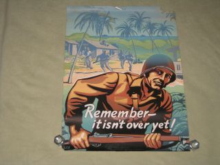 Wwii Workplace Motivational Poster By Chet Miller " It Isn 