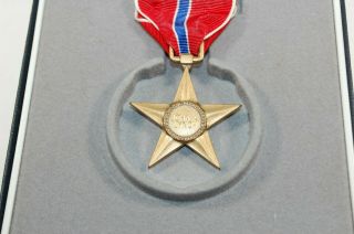 WW2 Bronze Star Medal Name engraved w/box,  ribbon & lapel pin 3