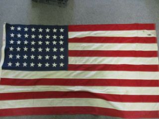48 Star United States Flag,  Sewn Construction 55 " X 33 "