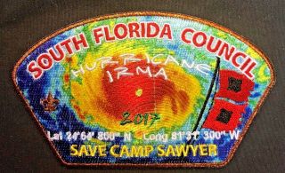 South Florida Council Oa O - Shot - Caw Lodge 265 Bsa Fl 2017 Hurricane Irma Cmy Csp