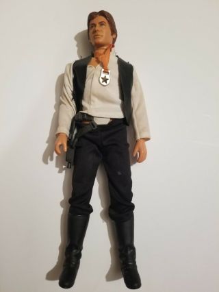 Vintage 1978 Kenner Star Wars Han Solo 12 Inch Large Action Figure Complete