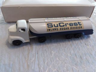 Ralstoy 1950 Ford Semi Truck With Sucrest Inland Sugar Division Tanker