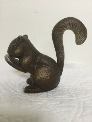 Antique/vintage Cast Iron Squirrel Nutcracker Great