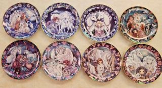 Unicorn Plates Guardians Of The Kingdom Complete Set