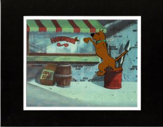 Scooby Doo 1972 Production Animation Cel From Hanna Barbera 7am