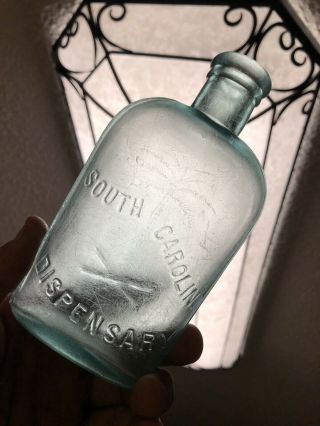 Half Pint Union Flask South Carolina Dispensary SC Bottle 3