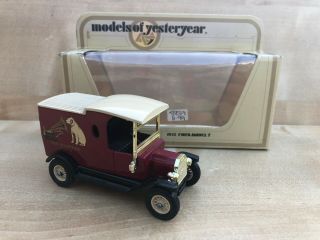 Matchbox Models Of Yesteryear 1912 Ford Model T - His Masters Voice Hmv Code 3