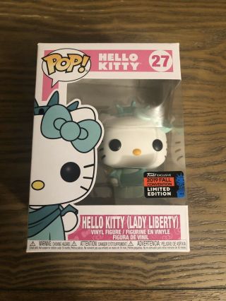 Hello Kitty Amazon Exclusive Box & Lady Liberty 3