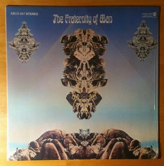Nm The Fraternity Of Man S/t 1968 Abcs - 647 Lp Shrink 1st Press Psych