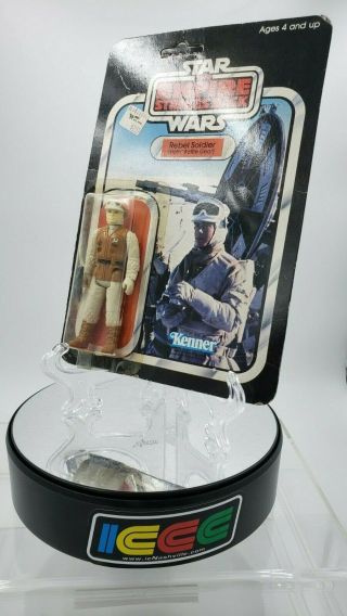 Star Wars Vintage Hoth Rebel Soldier Esb Kenner 32back Offerless Afa It
