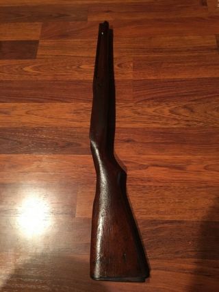 Arisaka Type 99 Stock.  Late War.  Some Dings.  No Cracks.  Missing Forend