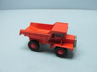 Matchbox Regular Wheel 28D Mack Truck Orange / Red Hubs 2