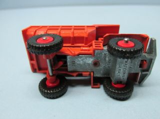 Matchbox Regular Wheel 28D Mack Truck Orange / Red Hubs 3