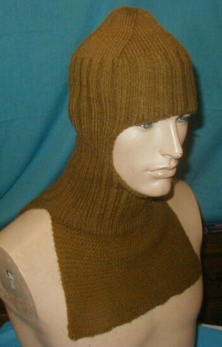 Wwii U.  S.  Army Wool - Knit Toque / Cap Winter Field Gear -