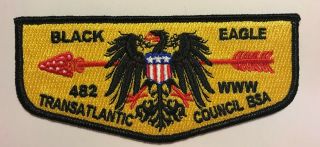 Oa Black Eagle Lodge 482 Bsa Transatlantic Council Direct Service Germany Flap