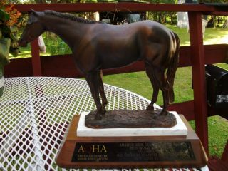 Vintage Aqha Horse Show Trophy,  2006 Ohio,  Artist Marrita Mcmillion