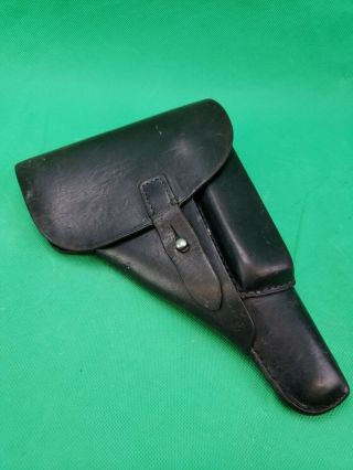 Wwii Era Astra 600 Stolla Wien Leather Military Holster