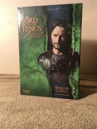 Sideshow Weta Lord Of The Rings Aragorn Bust