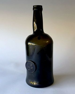 A Rare A.  S.  C.  R.  Wine Bottle Of ‘first Seal 4’ Type With 