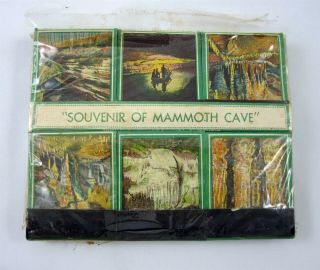 Matches Souvenir Of Mammoth Cave Kentucky Package 12 Matchbooks Echo River Onyx