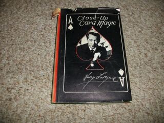 Close Up Card Magic Book Harry Lorayne 1 St Ed 1962 Tannen Magic
