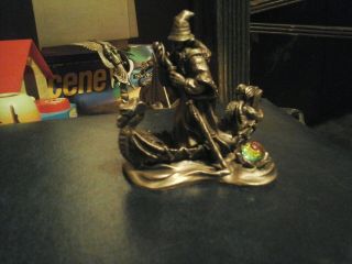 Pewter The Wizard Of The Lake Made In England