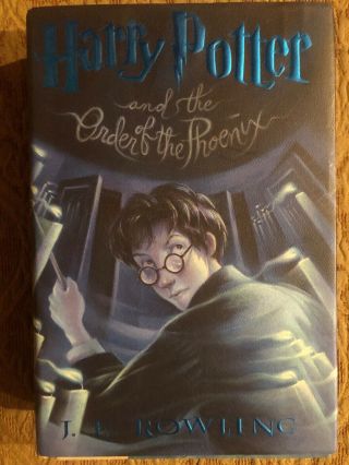 1st American Edition Of Harry Potter And The Order Of The Phoenix