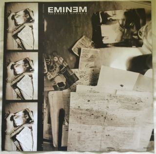 EMINEM The Marshall Mather LP Vinyl Record w Shrink Hype Sticker Insert 3