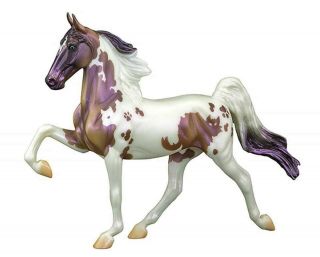 Breyer Classic Sized " Salem " - Pinto Twh With Cats For Spots -