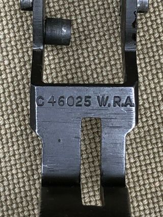 Wwii M1 Garand Trigger Guard Winchester C 46025 W.  R.  A.
