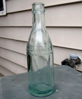 Old Straight Sided Coca Cola Bottle - Streator Illinois
