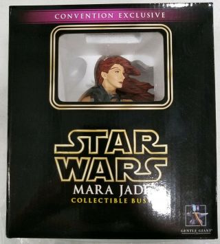 Star Wars Convention Exclusive Mara Jade Gentle Giant Bust 1553/2000