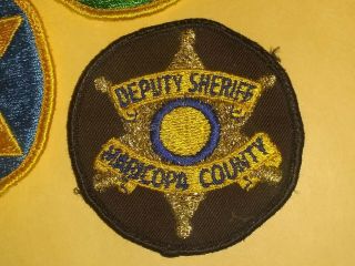 Maricopa County Arizona Deputy Sheriff Police Department Shirt Jacket Patch x 4 2