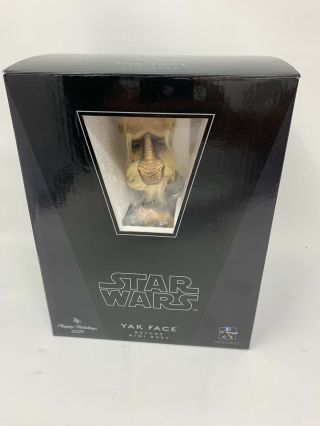 Star Wars Gentle Giant Yak Face Premier Guild Deluxe Mini Bust Holiday 2009 2