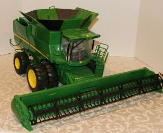 Ertl 1:16 John Deere Jd Big Farm S670 Combine Harvester Tractor