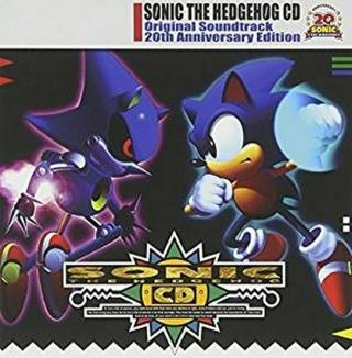 Sonic The Hedgehog Music Soundtrack Cd Japanese Sonic Cd Soundtrack 20t