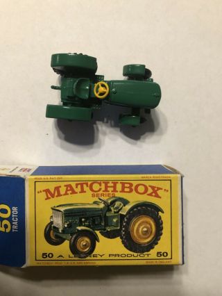 Matchbox Lesney John Deere Tractor Lanz Tractor 50