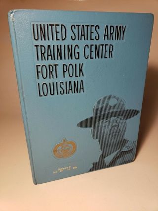 1975 Us Army Fort Polk,  La Basic Training Yearbook Annual 3rd Batt 1st Bde Co.  F