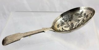 Georgian Sterling Silver Tea Caddy Spoon London 1821,  George Wintle