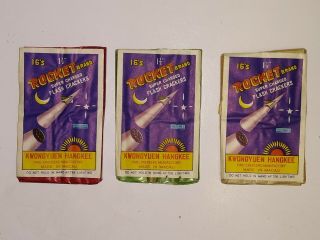 Firecracker Label Mixed Pack Rocket Brand 16’s Macau Vintage Fireworks Class 3