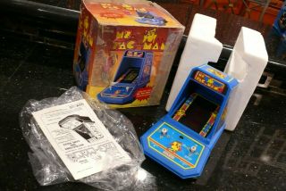 Coleco Ms Pac Man Vintage Handheld Electronic Tabletop Arcade Video Game✨nice✨