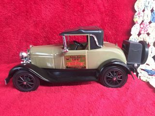 Vintage 1928 Model A Ford Car Jim Beam 100 Month Old Whiskey Decanter Collect.