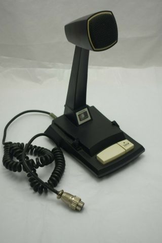 Vintage Astatic 1104c Cb Ham Radio Base Station Microphone 4 Pin Vgc
